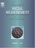 Encyclopedia of Social Measurement, Three-Volume Set, Volume 1-3