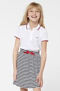 Girl's Striped Jersey Skirt
