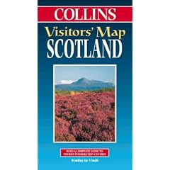 Collins Visitors' Map Scotland (Collins British Isles and Ireland Maps)