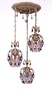 Schonbek Worldwide 1257-26AM 3 Light Rondelle Multi-Light Pendant
