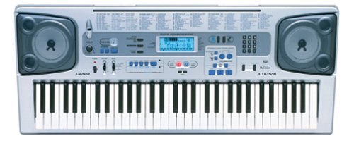 Casio CTK-591 Full-Size 61 Key Keyboard with Song Memory Recording Feature product image