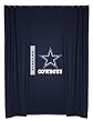 Sports Coverage 01JRSHC1COW7272 Dallas Cowboys Shower Curtain in Midnight Blue,