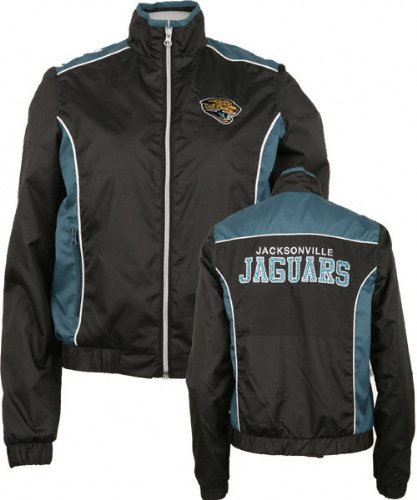 Jacksonville Jaguars -Women's- Poly Dewspo Full Zip Jacket