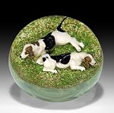 Jim D'Onofrio Basset Hounds Paperweight