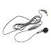 Universal 2.5mm Handsfree Ear Piece with Regular Mic Silver for Samsung Knack U310, SPH-M320, SPH-M220, SPH-Z400, U940 Glyde, R210A Spex, SCH-U550, SCH-U900 FlipShot, U470 Juke, SCH-U700 Gleam, Muse, SCH-i760, SCH-U410, M300, SCH-U540, SCH-U340 Snap, Motorola Adventure V750, Renegade V950, W755, Slide SideKick, Z6tv RIZR, Q9m, Q9c, C168i, W370, V365, W315, LG AX300, UX300, Decoy VX8610, LX400, enV2 VX9100, Glimmer AX830, UX830, Venus VX8800, Voyager VX10000, VX5400, Rumor, Scoop, Kyocera TNT! S2400, Mako S4000, K312 K312P, K325 Cyclops, E1000 Deco, M1000 Lingo, Wild Card, K132, Palm 685 Centro, 690 Centro, 755p Treo, 680 Treo, 750 Treo, 700p Treo, 700w, 700wx Treo, 650 Treo, 600 Treo