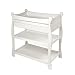 Sleigh Changing Table with Drawer - White