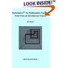 Click here to buy Mathematica for Mathematics Teachers by  Ed Packel.