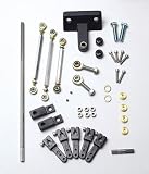 Weiand 4021 2 x 4 Tunnel Ram Carburetor Linkage Kit