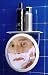 Zadro Products Z508 Fogless Ultra II Shower Mirror - White Frame