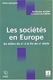 Les sociétés en Europe, du milieu du VIème siècle à la fin du IXème siècle par Dominique Alibert Les sociétés en Europe, du milieu du VIème siècle à la fin du IXème siècle par Alibert