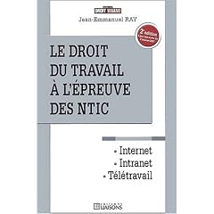 Droit travail epreuve ntic