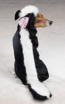 Casual Canine Lil Stinker Pepe Le Pew Skunk Halloween Dog Costume Medium