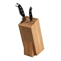 Kesper 57021 Messerblock f�r Messer und Haushaltshelfer aus Bambus (Messer nicht inkl.!)