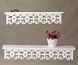 FLEUR-DE-LIS SHELF SET