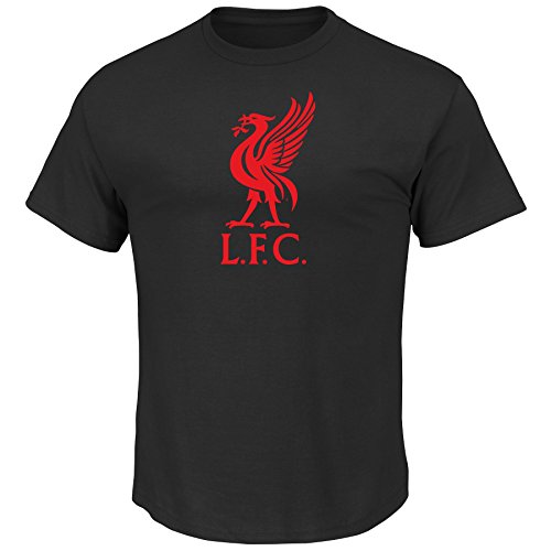 Liverpool Football Club F.C. Men's Triple Peak Official Logo T-shirt