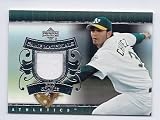 2007 Upper Deck Game Used Jersey #EC Eric Chavez Oakland Athletics