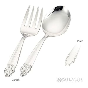 Empire Sterling Sir Richard Educator Spoon and Fork Set