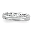 Platinum Diamond Band - 0.87 Ct.