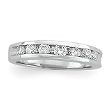 Platinum Diamond Band - 0.87 Ct.