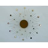 Silver disc mirror