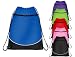 Pocket Two Tone Drawstring Bag