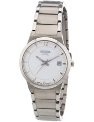 Boccia Womens Quartz Watch 3223-01 3223-01 with Metal Strap
