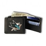 San Jose Sharks Embroidered Bifold Wallet