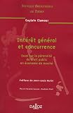 Revue Dalloz-Sirey  / Intérêt général et concurence : Essai sur la pérennité du droit public en économie de marché