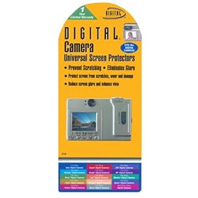 Digital Concepts Universal Digital Camera and Camcorder Screen Protectors (12 Pack)