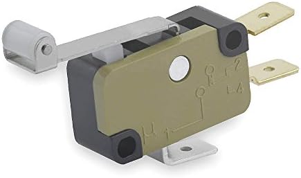 Mini Snap Swch, 15A, SPDT, Lng Roller Lever