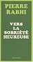 Vers la sobri�t� heureuse