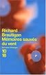 M�moires sauv�s du vent