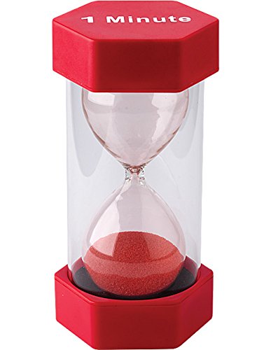 Teacher created resources 1 minute sand timer - large (20657)