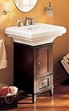 American Standard TOWN SQUARE CLASSIC CADDIE WITH PEDESTAL SINK WITH 4