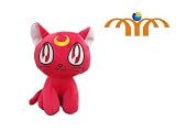 Sailor Moon: 8-inch Luna Cat Plush Red