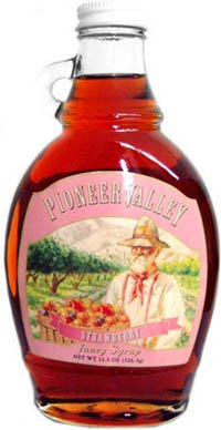 Pioneer Valley Gourmet Strawberry Syrup by Pioneer Valley