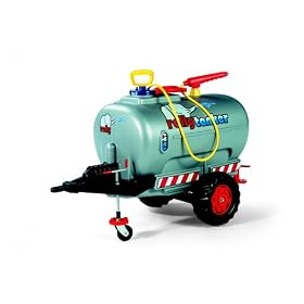 Jumbo Tanker Silver with Spray & Jockey Wheel