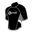 Boys OSX Osprey Wetsuit Rash Vest Black 8-9 New