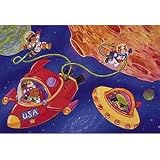 Crayola Space Glitter Glue Jigsaw Puzzle 35pc