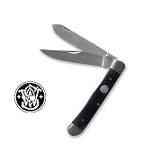 Smith & Wesson Bullseye Buffalo Horn Trapper Large Knife