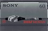 Sony 60 Minute MMV Digital Cassette w/chip