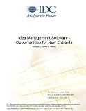 Review IDC Research  / Idea Management Software - Opportunities for New Entrants