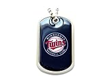 Minnesota Twins Dog Tag Necklace Charm Chain