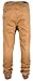 Victorious Mens Twill Jogger Pants (Small, Wheat)