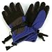 Ages 4-7 Winter Thinsulate 3M Waterproof Ski Snow Palm Grip Strap Gloves Blue Black