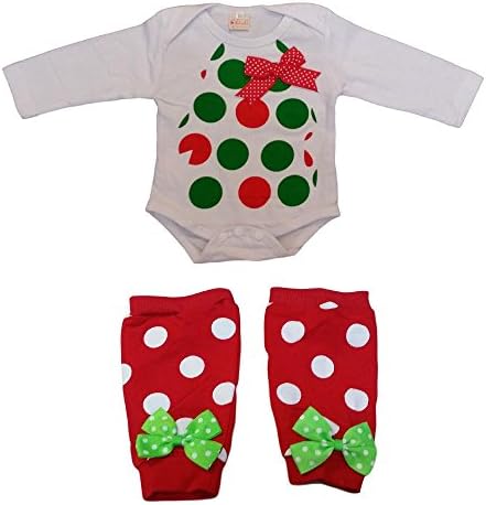 Mylilangelz Baby Xmas Tree 2 Piece Set 12M White