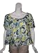 ALVIN VALLEY Goddess Blue Silk Cami Top