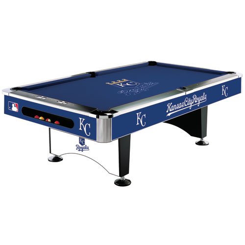 Kansas City Royals Team Logo 8 Foot Pool Table