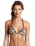 Sofia by ViX Women’s Halley Ripple Triangle Top with Removable Soft Cups
