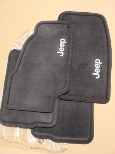 Jeep Liberty 2002-2004 Dark Slate Carpet Floor Mats Mopar OEM On Sale